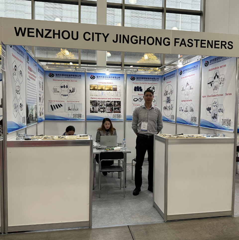 Wenzhou City Jinghong Fasteners Co., Ltd. uczestniczył w 20. wystawie Fasttec w Rosji