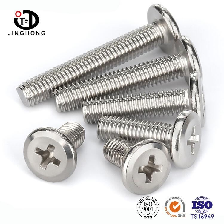 Złącza meblowe z płaską główką krzyżową