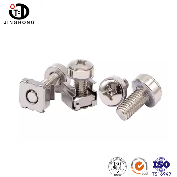 Śruba kombinowana z łbem stożkowym Phillips ze stali nierdzewnej