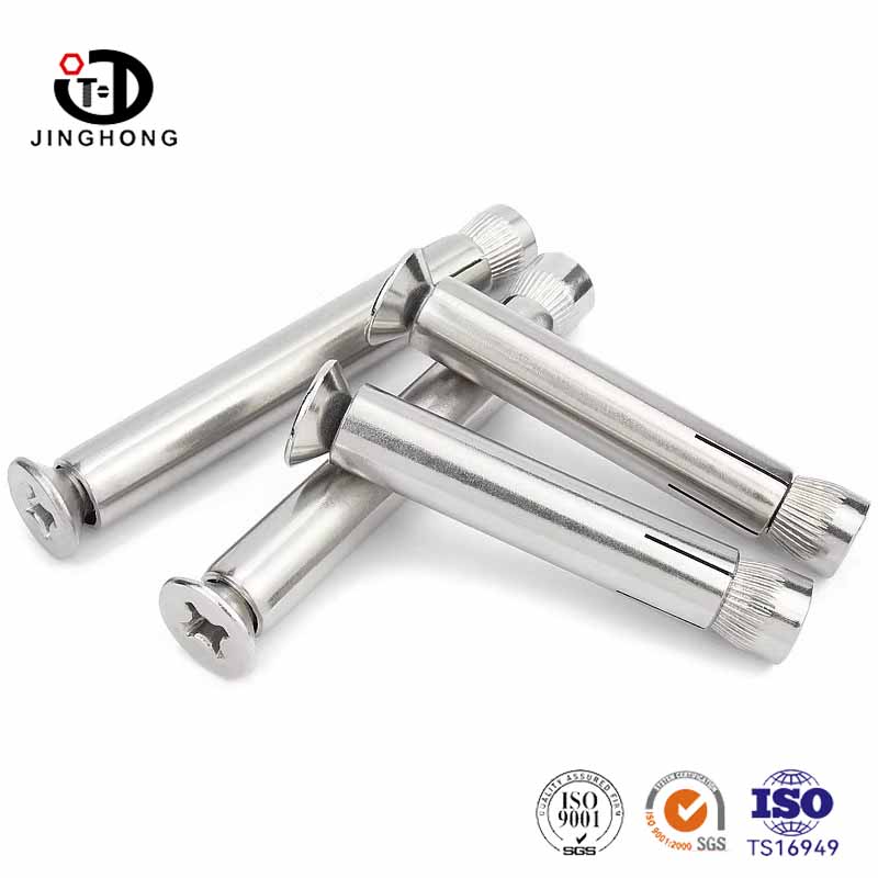 Stal nierdzewna Phillips Counter -Counter -rozszerzenie Bolt